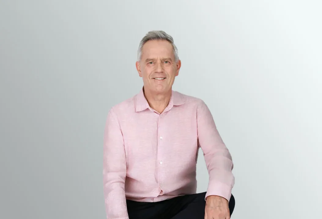 Portrait of Marc Burban for an article on insurance talent development in China.